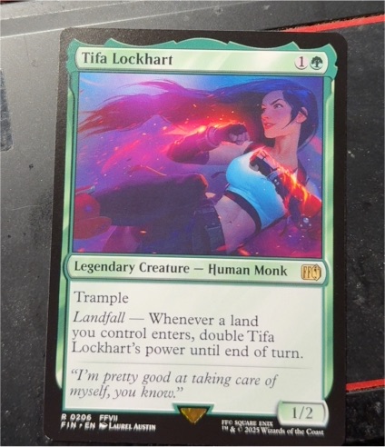 2025 Magic: The Gathering #0206 Tifa Lockhart — front