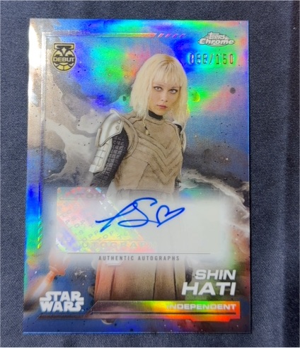 2024 Topps Chrome Star Wars #088 Shin Hati — front