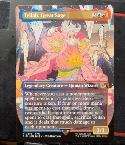 2023 Magic: The Gathering #349 Tellah, Great Sage — front