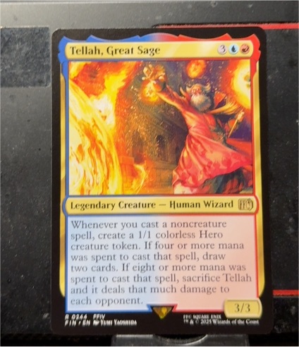 2023 Magic: The Gathering FIN 11 Tellah, Great Sage — front
