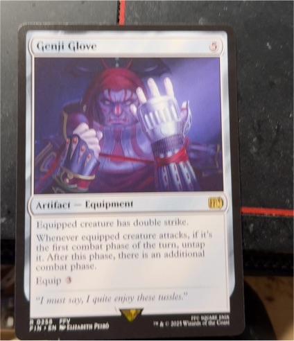 2019 Magic The Gathering #258 Genji Glove — front