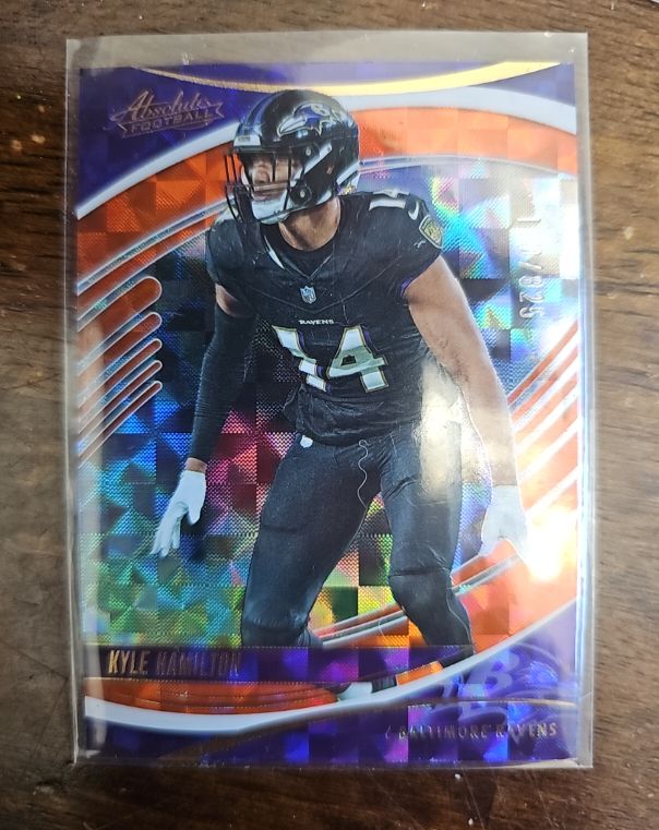 2025 Panini Absolute #28 Kyle Hamilton — front