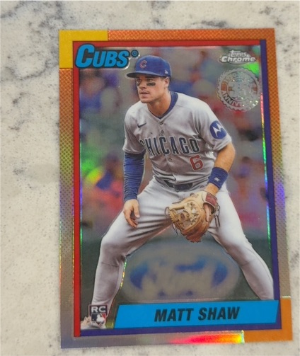 2025 Topps Update #U90-35 Matt Shaw — front