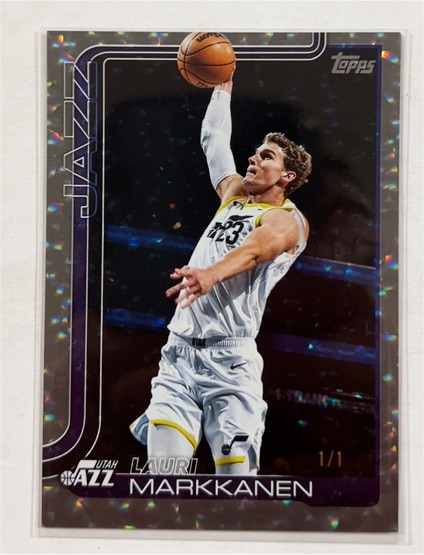 2025-26 Topps #129 Lauri Markkanen — front