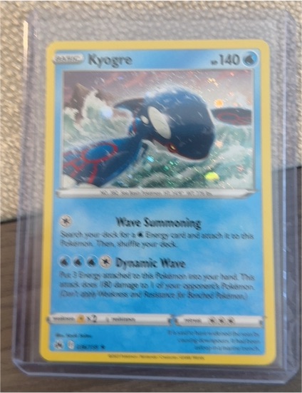 2023 Pokémon Sword & Shield Crown Zenith #036 Kyogre — front