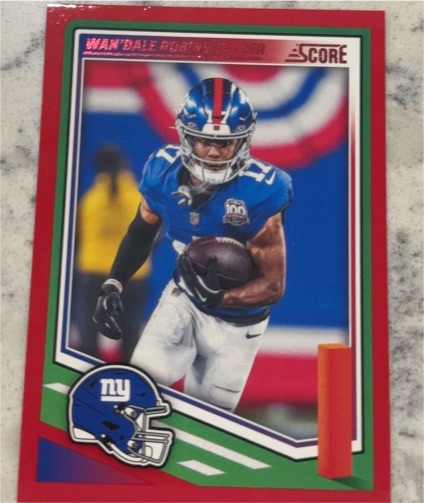 2025 Panini Score #166 Wan'Dale Robinson — front