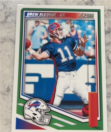 2025 Panini Score #37 Drew Bledsoe — front