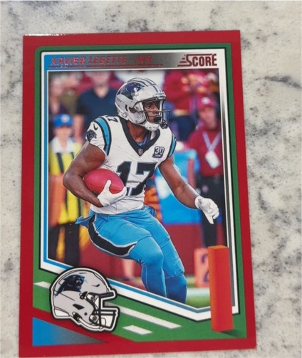 2025 Panini Score #217 Xavier Legette — front