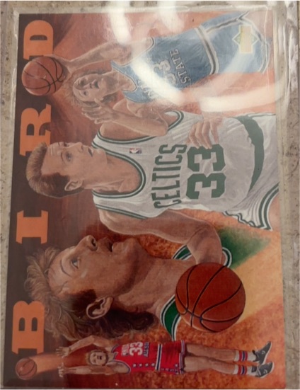 1992-93 Upper Deck Basketball Heroes #27 Larry Bird — front
