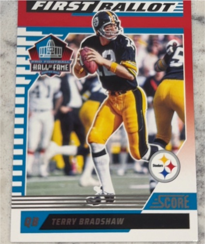 2025 Score First Ballot #10 Terry Bradshaw — front