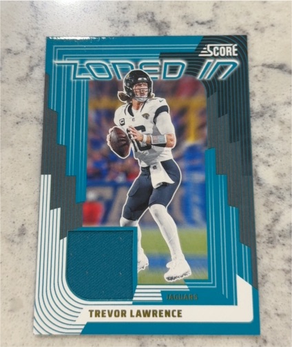 2025 Panini Score #ZON-32 Trevor Lawrence — front