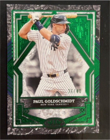 2025 Topps Tier One #32 Paul Goldschmidt — front