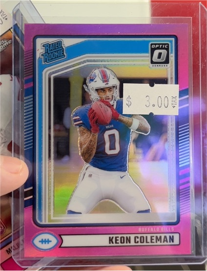 2024 Donruss Optic #358 Keon Coleman — front