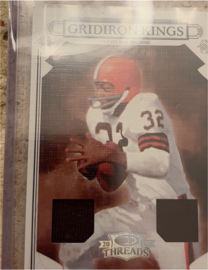 2017 Donruss #203 Jim Brown — front