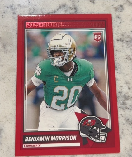 2025 Panini Score #93 Benjamin Morrison — front