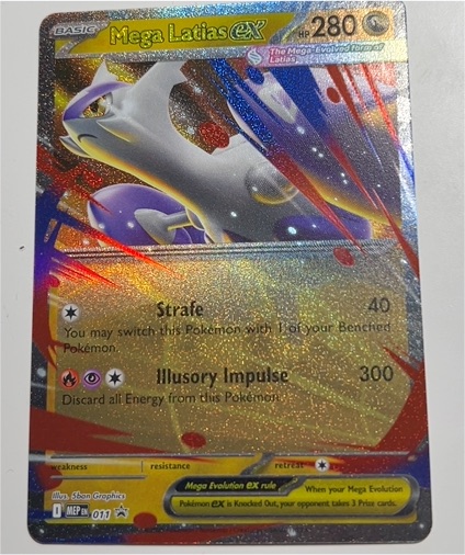 Mega Latias ex 011 Mega Evolution Promo — front