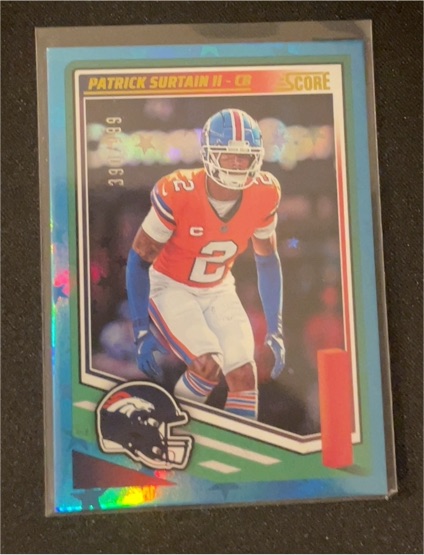 2025 Score #39 Patrick Surtain II — front