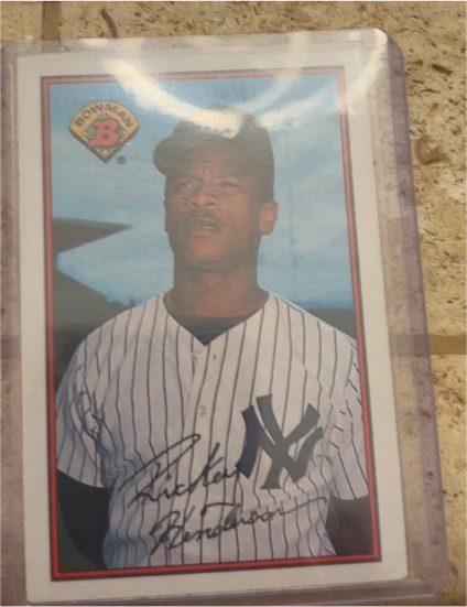 1989 Bowman #181 Rickey Henderson — front