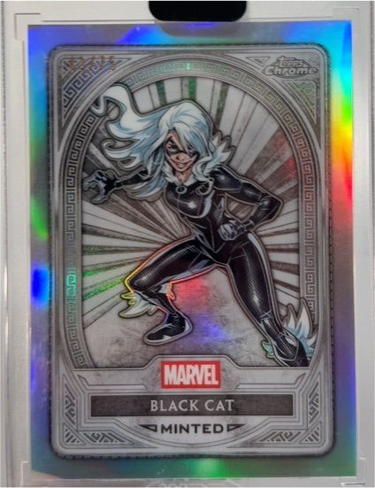 2025 Topps Marvel Mint #56 Black Cat — front