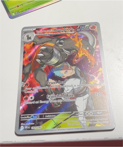2023 Pokémon Scarlet & Violet: Destined Rivals #191 Team Rocket's Houndoom — front