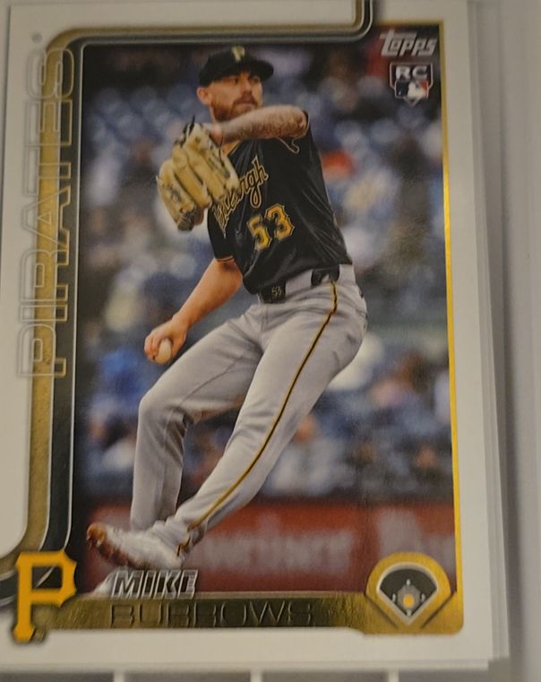 2025 Topps Series 2 #615 Mike Burrows — front