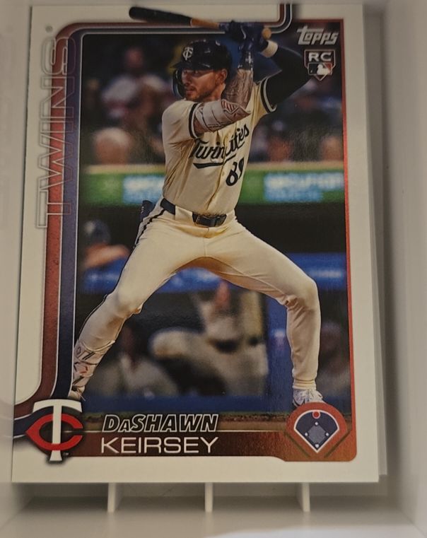 2025 Topps Series 2 #605 DaShawn Keirsey — front
