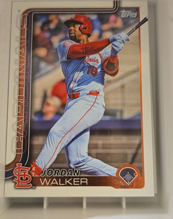 2025 Topps Series 2 #485 Jordan Walker — front