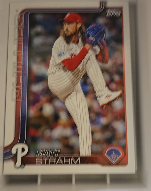 2025 Topps Chrome #178 Matt Strahm — front
