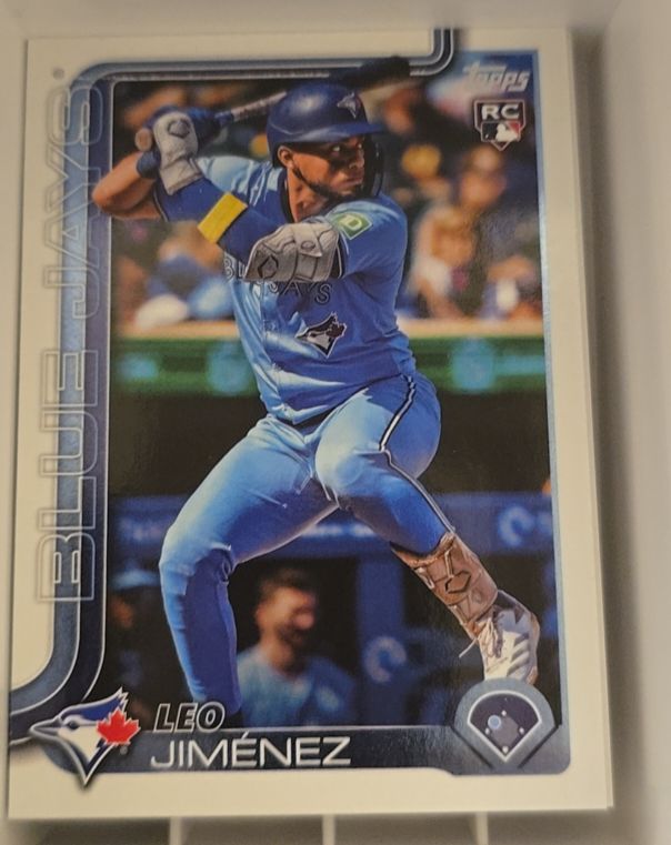 2025 Topps Chrome #276 Leo Jiménez — front