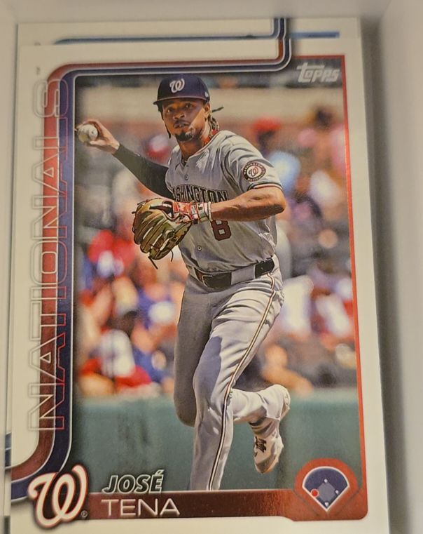 2025 Topps #552 José Tena — front