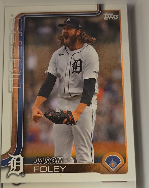 2025 Topps #410 Jason Foley — front