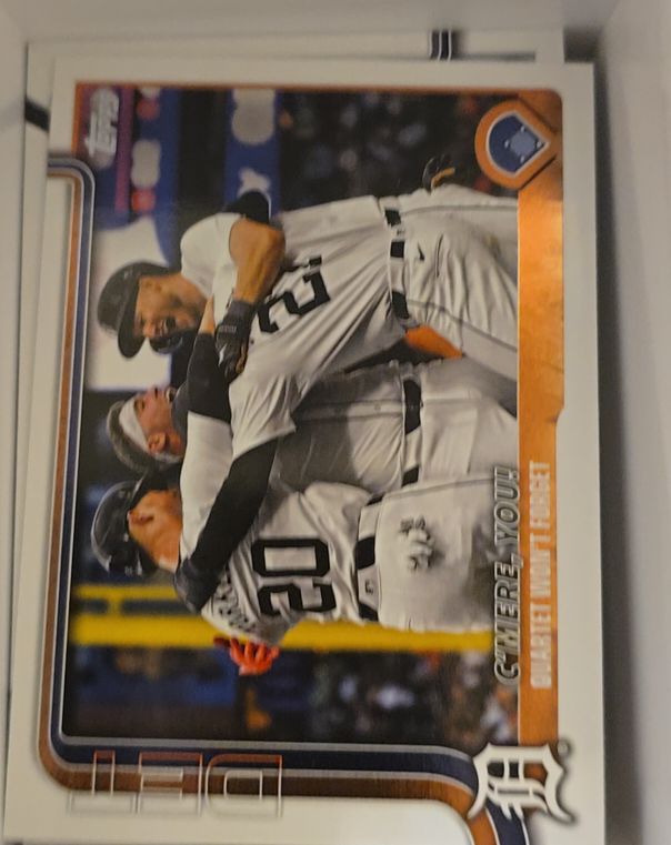 2025 Topps Series 2 #491 C'Mere You! Detroit Tigers — front