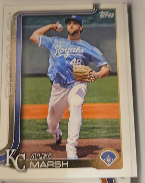 2025 Topps #607 Alec Marsh — front