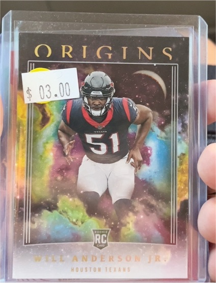 2023 Panini Origins #104 Will Anderson Jr. — front