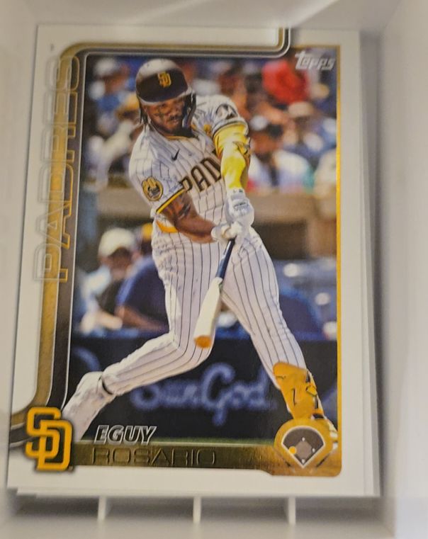 2025 Topps #624 Eguy Rosario — front