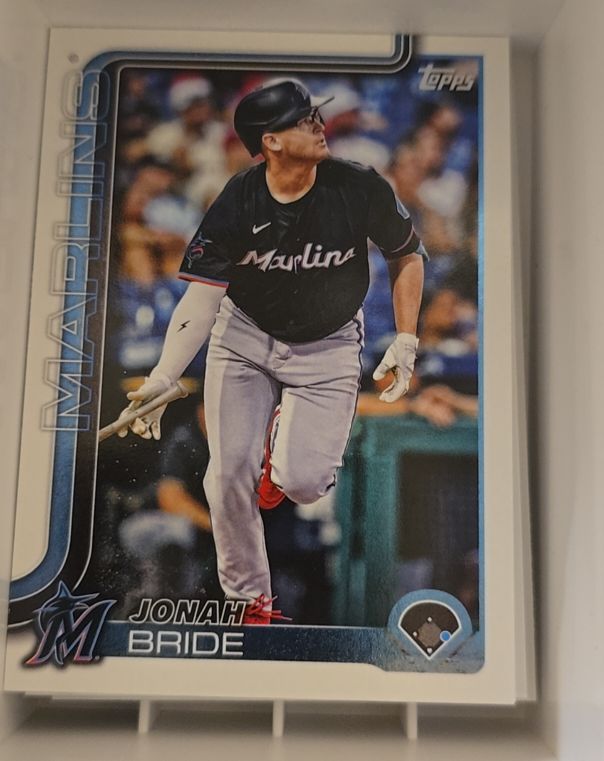 2025 Topps Series 2 #585 Jonah Bride — front