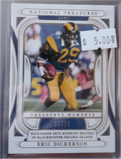 2024 Panini National Treasures #TM-ED Eric Dickerson — front