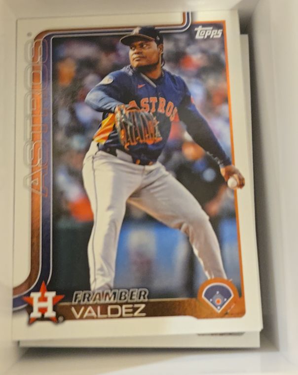2025 Topps Series 2 #544 Framber Valdez — front
