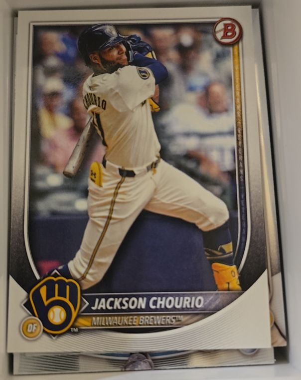2025 Bowman #11 Jackson Chourio — front
