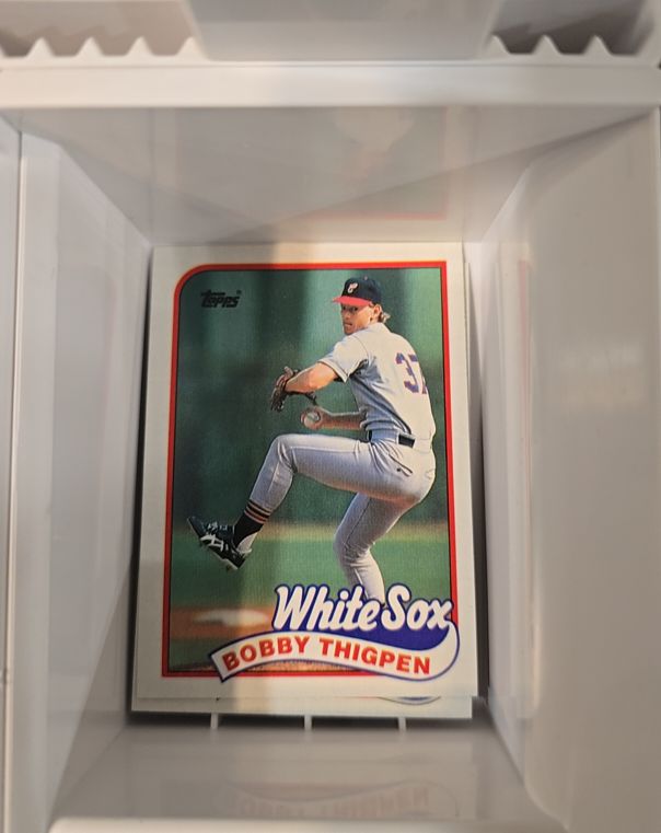 1989 Topps #762 Bobby Thigpen — front