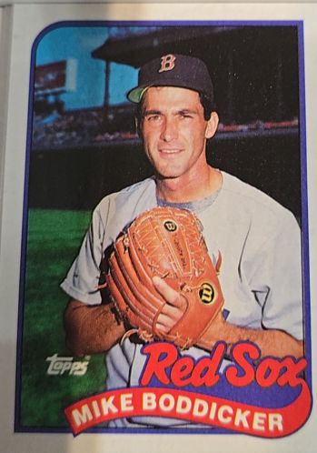 1989 Topps #71 Mike Boddicker — front