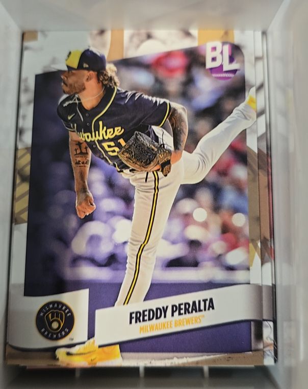 2024 Topps Big League #37 Freddy Peralta Milwaukee Brewers — front