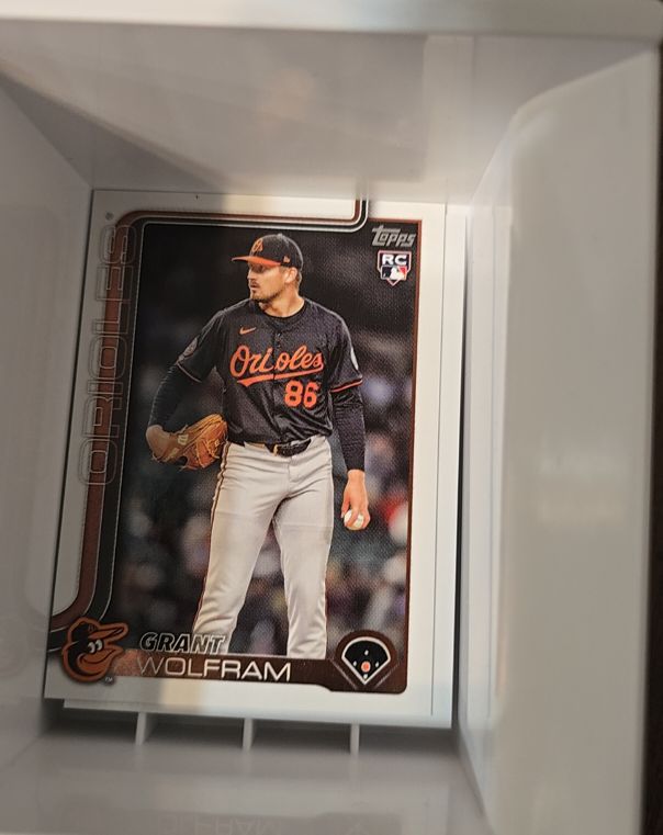 2025 Topps Update Series #US114 Grant Wolfram — front