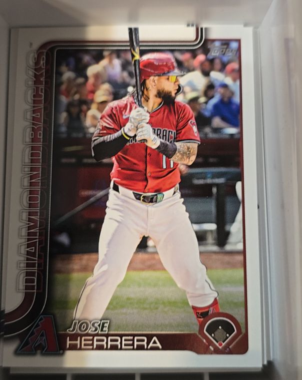 2025 Topps Update #US272 Jose Herrera — front