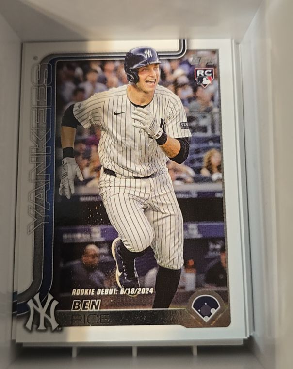 2025 Topps Update #US25 Ben Rice — front