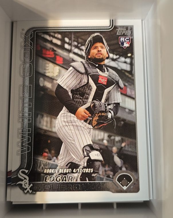 2025 Topps Update #US325 Edgar Quero — front