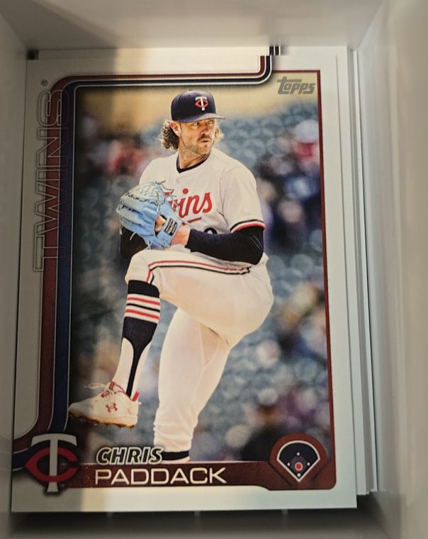 2025 Topps Update #US73 Chris Paddack — front