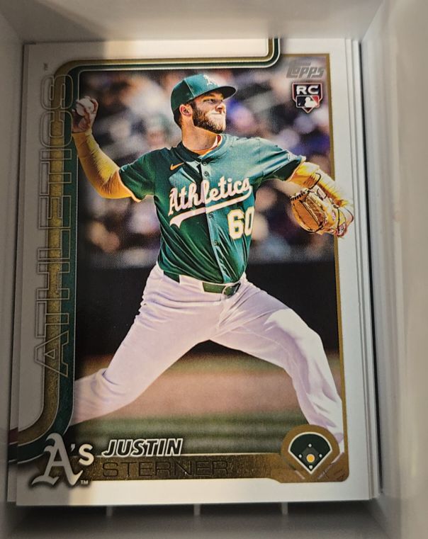 2025 Topps Update #US252 Justin Sterner — front