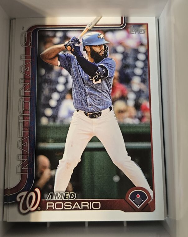 2025 Topps Update Series #US322 Amed Rosario — front