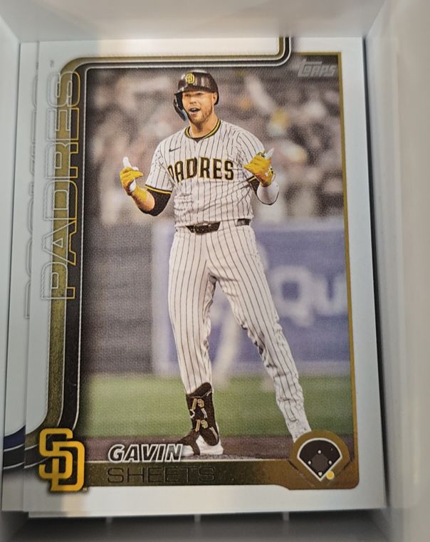 2025 Topps Update #US225 Gavin Sheets — front